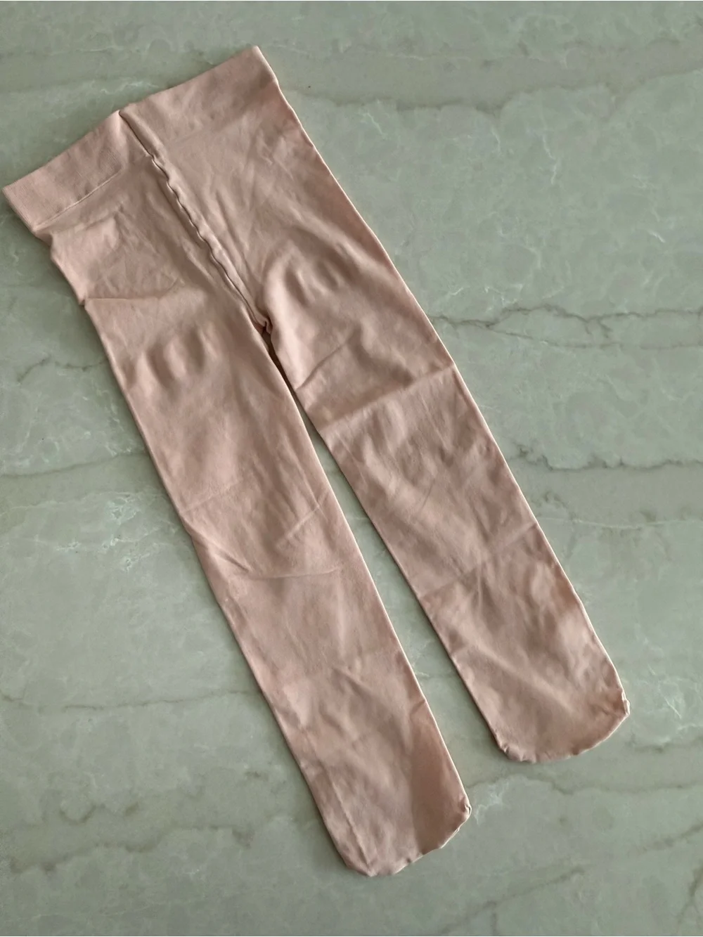 Blush Pink Seamless Tights